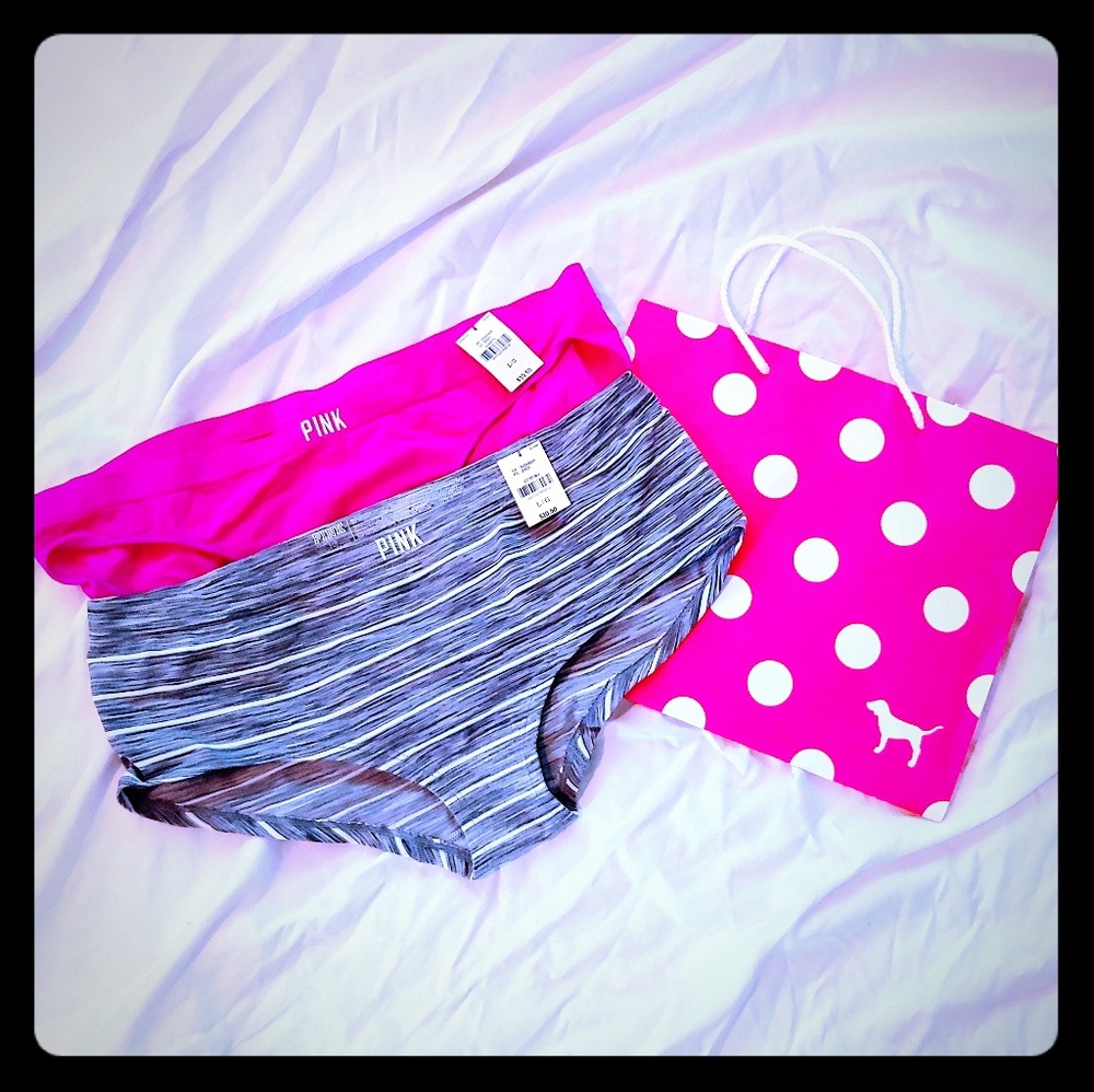 Victoria's Secret PINK Panty Duo, NWT!